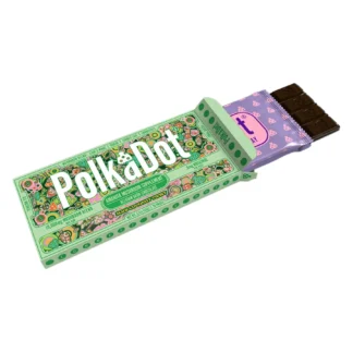 Maui Coconut Twist PolkaDot Mushroom Belgian Dark Chocolate 500mg