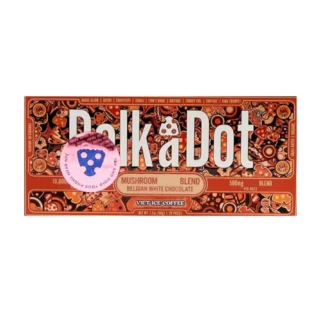 Viet Ice Coffee PolkaDot Mushroom Belgian White Chocolate 500mg