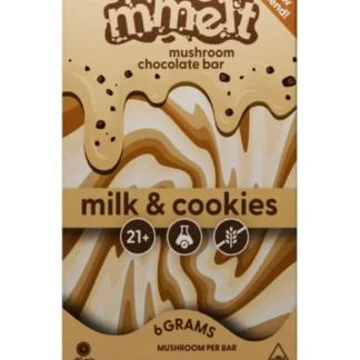Milk & Cookies Mmelt Mushroom Chocolate Bar 6G