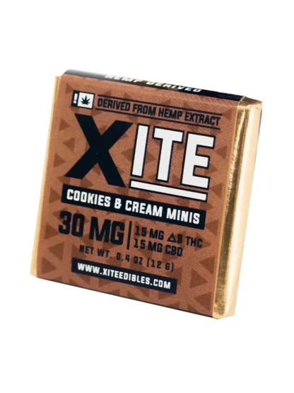 XITE Delta-9 Cookies & Cream Minis 30mg