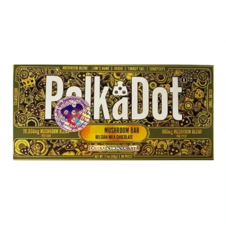 Dubai Chocolate PolkaDot Magic Mushroom Belgian Milk Chocolate 500mg