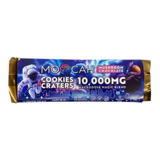 Cookies n'Craters Moocah Macrodose Magic Blend Chocolate Bar 10000MG