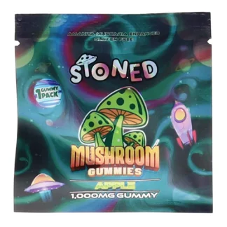 Apple Stoned Amanita Muscaria Mushroom Gummies 1000MG