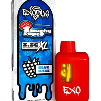 Blue Razz Exodus Mushy Vapes Shroom Disposable XL 3.5G