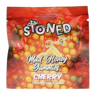 Cherry Stoned Mad Honey Gummies 1000MG 1ct