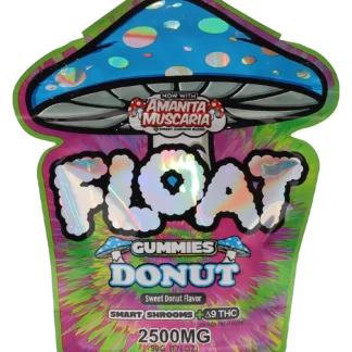 Donut Float Mushroom Gummies + Delta 9 THC 2500mg