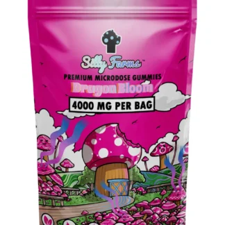 Dragon Bloom Silly Farms Vegan Mushroom Gummies 4000MG