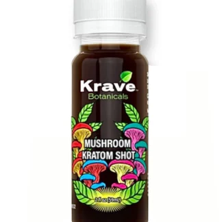 Krave Botanicals Mushroom Kratom Shot 2 fl oz