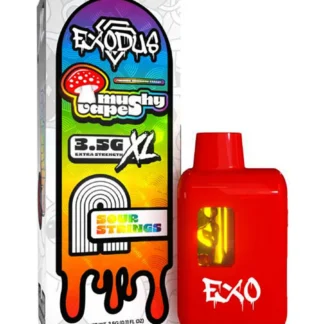 Sour Strings Exodus Mushy Vapes Shroom Disposable XL 3.5G
