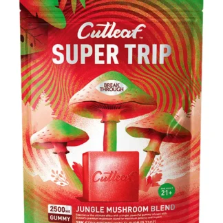 Strawberry Kiwi Cutleaf Super Trip Jungle Mushroom Blend Gummies 2500MG