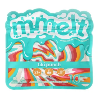 Tiki Punch Mmelt Magic Mushroom Enhanced Microdose Gummies 6G