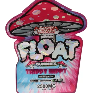 Trippy Hippy Float Mushroom Gummies + Delta 9 THC 2500mg